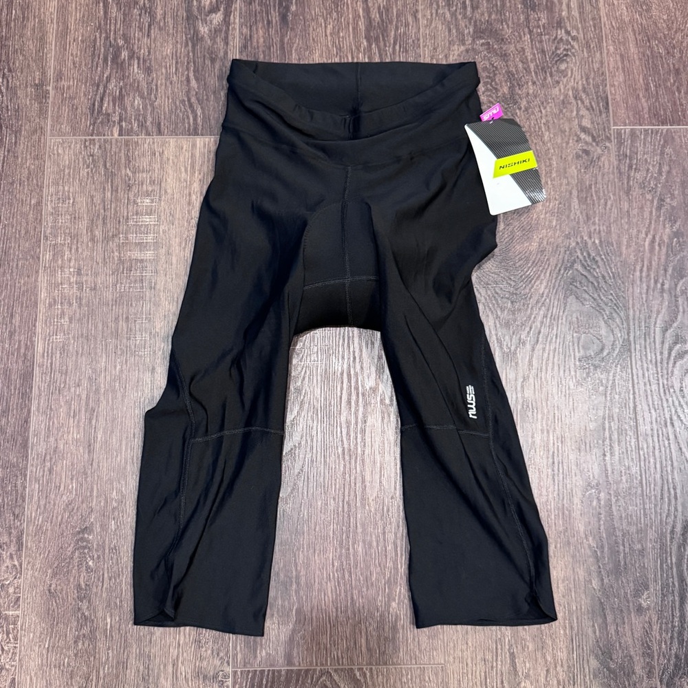 Nishiki Women's Black Padded Performance Cycling Capris